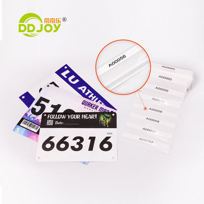 DDJOY 러닝 레이스 비브 대량 및 안전 핀 마라톤 레이스 이벤트에 포함