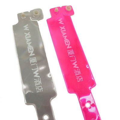 행사 및 축제에서 쉽게 식별 할 수있는 250 * 25mm PVC 팔찌