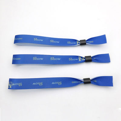 일회용 RFID 폴리에스터/리본 손목밴드 페스티벌 파티 이벤트 주문 13.56 MHZ