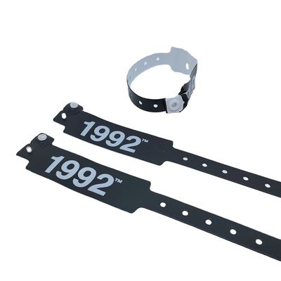 파란색 PVC/비닐 소재의 행사 및 축제용 패션 손목밴드 팔찌