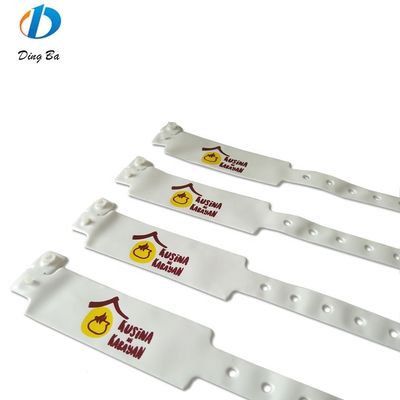 이벤트 식별을 위한 방수 맞춤 인쇄된 PVC/비닐 식별 손목밴드