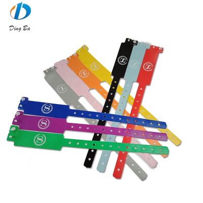 이벤트 식별을 위한 방수 맞춤 인쇄된 PVC/비닐 식별 손목밴드
