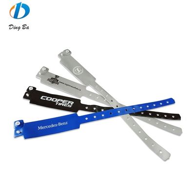 이벤트 식별을 위한 방수 맞춤 인쇄된 PVC/비닐 식별 손목밴드