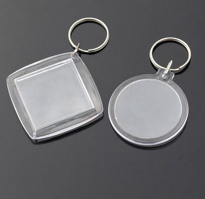 아크릴과 금속 키링 스튜디오 사진 번호 카드 예금 카드 가방 Pendant 20pcs