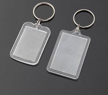 아크릴과 금속 키링 스튜디오 사진 번호 카드 예금 카드 가방 Pendant 20pcs