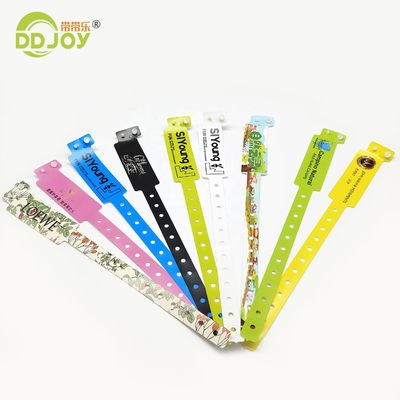 일회용 ID 손목밴드 이벤트용 방수 및 개인화된 플라스틱 솔루션