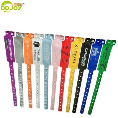주문형 손목밴드 Black Soft PVC 손목밴드