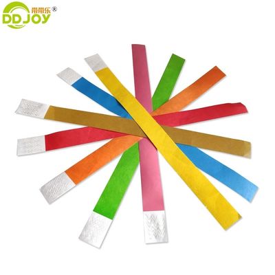 250*25mm 및 250*19mm 타이벡 종이 손목밴드