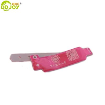 사용자 지정 로고 용납 플라스틱 팔찌 남성 음악 이벤트에 대한 PVC 손목밴드