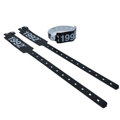 사용자 지정 로고 PVC/비닐 손목밴드 행사용 팔찌 페스티벌 250*25mm/250*16mm