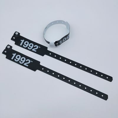 사용자 지정 로고 PVC/비닐 손목밴드 행사용 팔찌 페스티벌 250*25mm/250*16mm