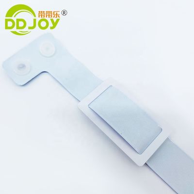 사용자 지정 로고 팔찌 L 모양 PVC 비닐 재료 쓰기 가능한 스마트 RFID 칩 손목밴드