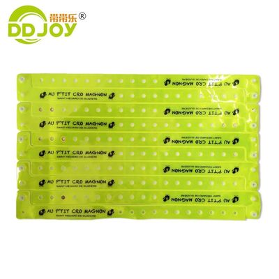 디자인 PVC 플라스틱 팔찌 기념일 친환경 반사 손목밴드