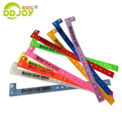 UPS DHL EMS Fedex TNT를 통해 안전한 운송을 위해 250*25mm/250*16mm 비닐 플라스틱 손목밴드