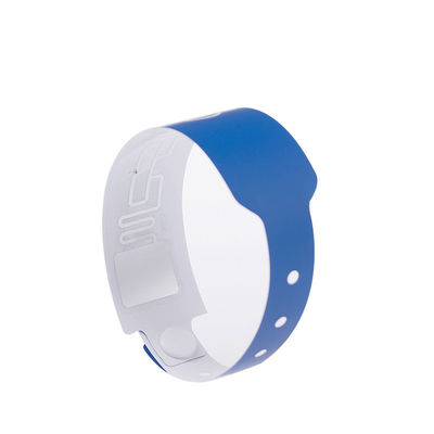 사용자 지정 로고 인쇄 된 NFC 기능의 Tyvek RFID 손목밴드 최종 소매업자의 선택