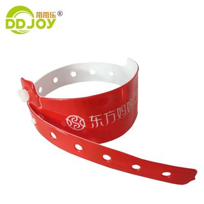 맞춤 이벤트 PVC 네온 컬러 팔찌 선물 한 장 플라스틱 페스티벌 비닐 팔찌