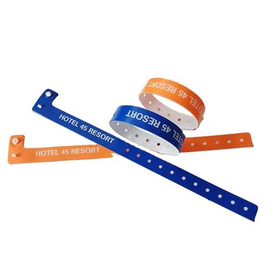 복합물질 L 모양 성인 사이즈 다채로운 PVC/비닐 손목밴드 250*25mm/250*16mm