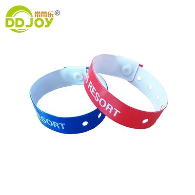 복합물질 L 모양 성인 사이즈 다채로운 PVC/비닐 손목밴드 250*25mm/250*16mm
