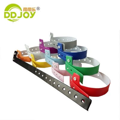 복합물질 L 모양 성인 사이즈 다채로운 PVC/비닐 손목밴드 250*25mm/250*16mm