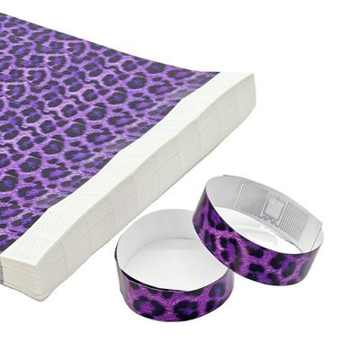 맞춤형 방수 종이 Tyvek RFID 손목밴드 NFC 기능 포함