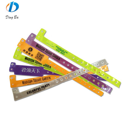 250*25mm/250*16mm 레드 비닐 PVC 손목밴드 손목밴드
