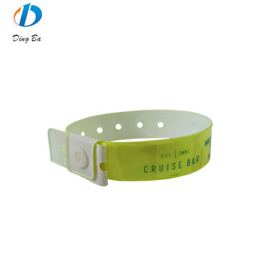 250*25mm/250*16mm 레드 비닐 PVC 손목밴드 손목밴드