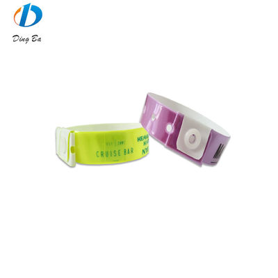 250*25mm/250*16mm 레드 비닐 PVC 손목밴드 손목밴드