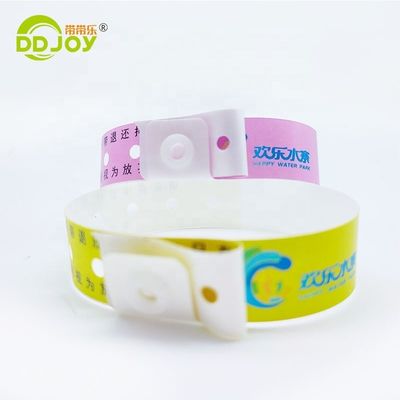 250*25mm/250*19mm 정원/행사/페스티벌용 일회용 방수 플라스틱 손목밴드