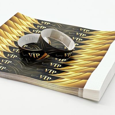 이벤트 파티 사용 시나리오 사용자 지정 로고 인쇄 된 RFID 손목밴드 NFC 기능