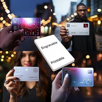사용자 정의 RFID 125KHZ T5577 EM4305 13.56MHZ 재쓰기 가능한 복합 키 카드 키 칩 주파수