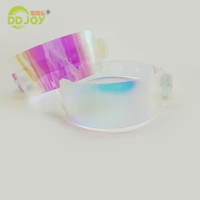 파티 선호 컬러풀 그라디언트 컬러 브래슬렛 이벤트 ID 솔루션을위한 사용자 정의 TPU 손목밴드