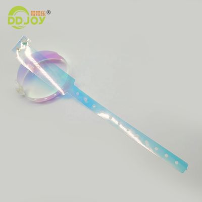 콘서트 준비 된 친환경 TPU 경사 손목밴드 분홍색으로 쉽게 식별 할 수 있습니다.