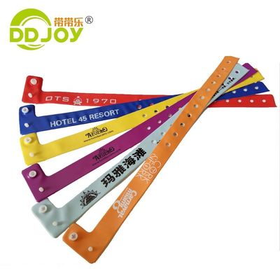 이벤트용 맞춤형 QR 코드 PVC 팔찌