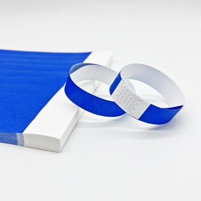 인쇄 된 RFID 스티커 라벨 이벤트와 함께 사용자 지정 일회용 Tyvek 팔찌 손목밴드