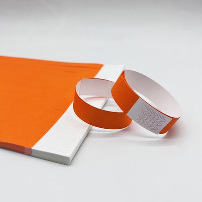 OEM 사용자 정의 로고 인쇄 이벤트용 Tyvek 손목밴드 방수 종이 팔찌