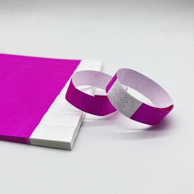 이벤트 및 파티용 인쇄 된 종이 Tyvek 손목밴드 OEM 로고