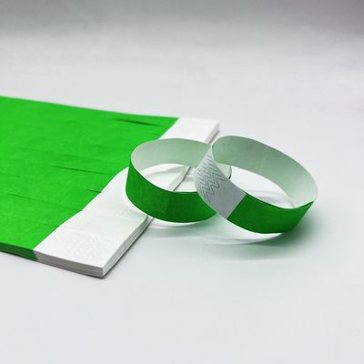 이벤트 및 파티용 인쇄 된 종이 Tyvek 손목밴드 OEM 로고