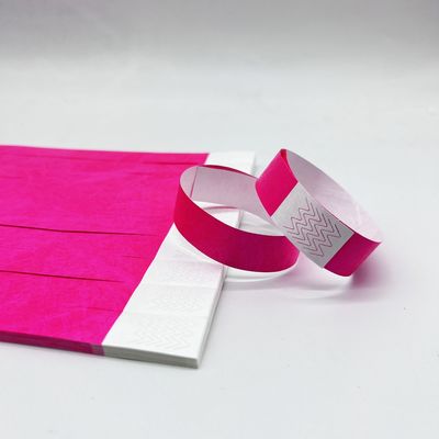 이벤트 및 파티용 인쇄 된 종이 Tyvek 손목밴드 OEM 로고