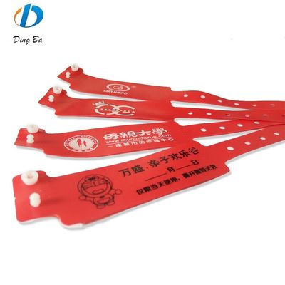 보석 종류 팔찌 콘서트용 친환경 플라스틱 일회용 PVC/비닐 팔찌