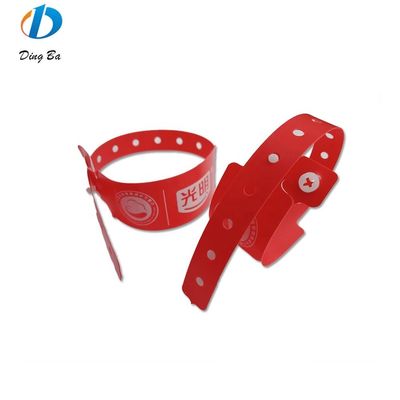 보석 종류 팔찌 콘서트용 친환경 플라스틱 일회용 PVC/비닐 팔찌