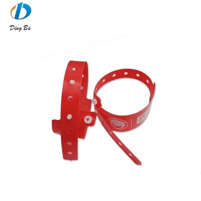보석 종류 팔찌 콘서트용 친환경 플라스틱 일회용 PVC/비닐 팔찌
