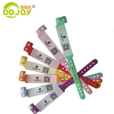 세련된 DDJOY 공원/놀이터 이벤트 어린이 식별용 PVC 손목밴드 팔찌