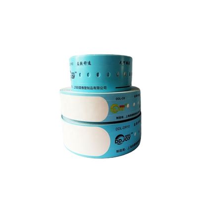 병원 환자 식별용 맞춤형 바코드 롤 팔찌 257*32mm/206*25mm