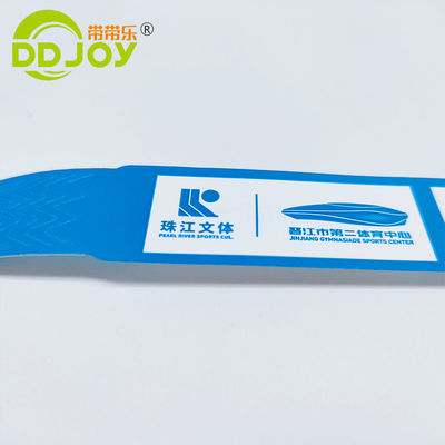 풍경 행사 입장권 맞춤형 색상 자체 인쇄 손목밴드 사무실 제품