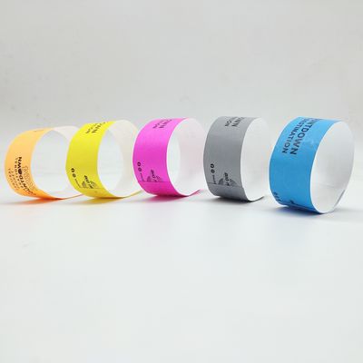 프로모션용 맞춤형 종이 손목밴드 250*25mm/250*19mm 1색 인쇄