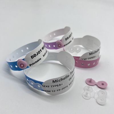 205*25mm 일회용 방수 Qr 코드 사용자 지정 인쇄용 종이에 이벤트 열 손목밴드