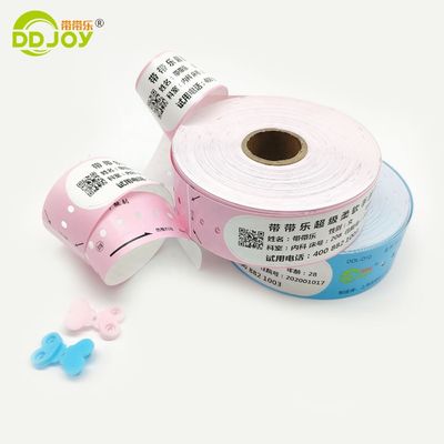 인쇄 할 수 있는 사용자 지정 로고 조절 가능한 방수 열 손목밴드 블루