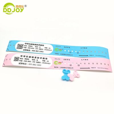 병원 환자 식별 및 추적 솔루션용 인쇄 가능한 열 손목밴드