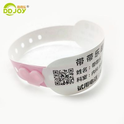 병원 환자 식별 및 추적 솔루션용 인쇄 가능한 열 손목밴드