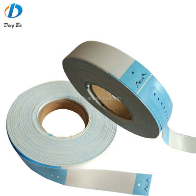 컬러 프린팅 환자를 식별하기 위한 합성 종이의 수갑 257*32mm
